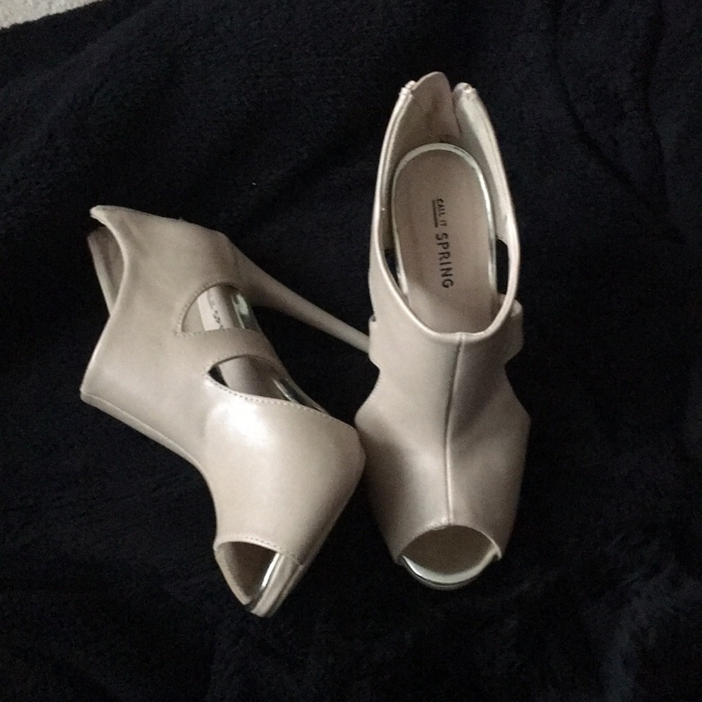 Nude Call it Spring Sandals - Picture 2 of 6